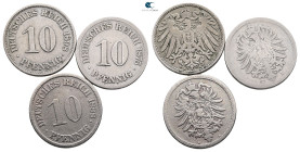 Lot of ca. 3 german coins / SOLD AS SEEN, NO RETURN!

Very Fine