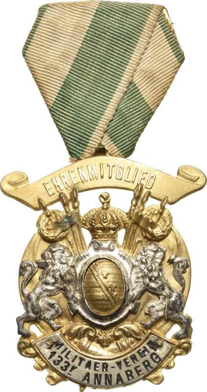 Militärvereine
Annaberg (Sachsen) Vergoldetes Bronzeabzeichen o.J. Ehrenmitglie...