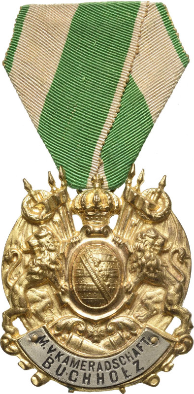 Militärvereine
Buchholz Vergoldetes Bronzeabzeichen o.J. M.V. Kameradschaft Buc...