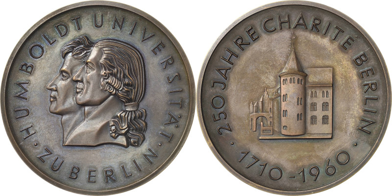 Akademien, Schulen, Universitäten
Berlin Bronzemedaille 1960 (unsigniert) 250 J...
