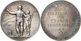 Ausbeute, Bergbau, Hüttenwesen
 Silbermedaille o.J. (1926) (F. Hörnlein) Prämie des Deutschen Braunkohlen-Industrie-Vereins für 25 Jahre treue Arbeit...