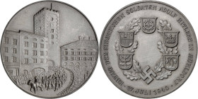 Drittes Reich
 Zinkmedaille 1940 (unsigniert) Einzug der deutschen Soldaten in Mühldorf. Einwohner begrüßen die einmarschierenden Soldaten am Marktpl...