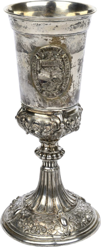 Schützenmedaillen - Schützenpokale
Schweiz Silberner Schützenpokal 1886. Aargau...