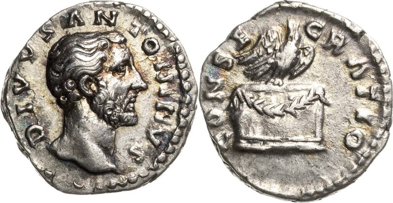 Kaiserzeit
Antoninus Pius 138-161, Divus Antoninus unter M. Aurel Denar 161, Ro...