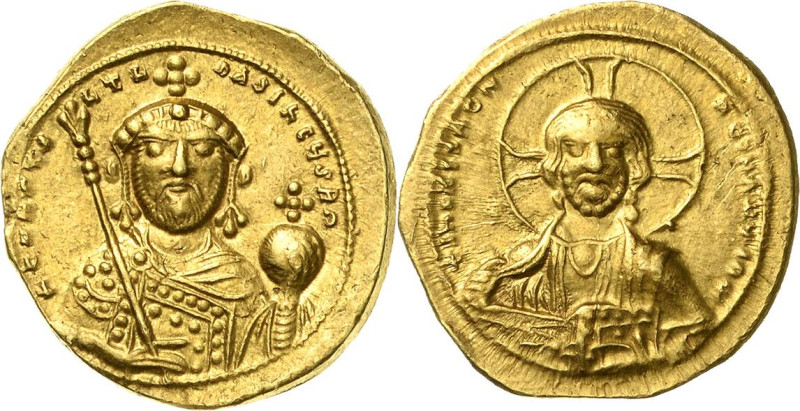 Constantinos IX. Monomachos 1042-1055 Tetarteron 1052/1055, Constantinopel Brust...