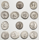 Römische Münzen
Lot-7 Stück Unterschiedliche Antoniniane der Familie Philippus I. Philippus I. (4x), Otacilia Severa (1x), Philippus II. (2x) Vorzügl...