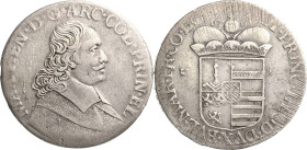 Belgien-Lüttich, Bistum
Maximilian Heinrich von Bayern 1650-1688 Patagon 1674, Lüttich Delmonte 471 Davenport 4294 Leichte Prägeschwäche, sehr schön...