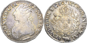Frankreich
Ludwig XVI. 1774-1793 Écu de Béarn au buste habillé 1780, Stier-Pau Gadoury 356 a Droulers 808 a Duplessy 1708 Davenport 1334 Sehr schön/s...