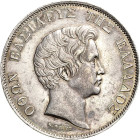Griechenland
Otto I. 1832-1862 5 Drachmen 1833, A-Paris Mit Signatur Voigt Divo 10 b Karmitsos 111 KM 20 Davenport 115 Kl. Kratzer, fast vorzüglich/v...