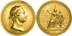 Großbritannien
George III. 1760-1820 Goldmedaille 1768 (Pingo) Goldene Preismedaille der Royal Academy für besondere Leistungen in den Disziplinen Ar...