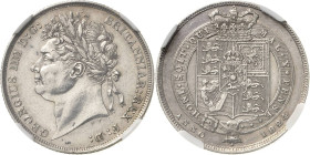 Großbritannien
George IV. 1820-1830 Shilling 1824, London Im NGC-Slab mit der Bewertung AU Details Spink 3811 Prachtvolles Exemplar. Fast prägefrisch...