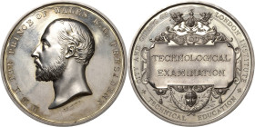Großbritannien
Victoria 1837-1901 Silbermedaille o.J. (graviert 1898) (L.C. Wyon) Prämienmedaille der Technologischen Prüfung des London Institutes. ...