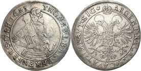 Schweiz-Haldenstein
Thomas I. von Schauenstein-Ehrenfels 1609-1628 Taler 1623. Ausbeute der Bergwerke im Rheinswald HMZ 2-520 b D./T. 1559 Davenport ...