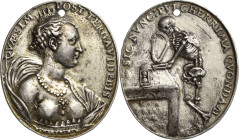 Böhmen
Friedrich, Pfalzgraf bei Rhein, König von Böhmen 1619-1621 Silbergussmedaille o.J. (1619) (Christian Maler) Elisabeth Stuart, Königin von Böhm...