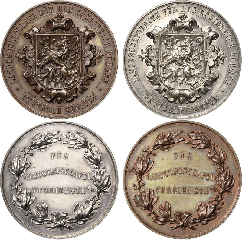 Medaillen
 Silbermedaille o.J. (Rudolf Braun) Prämie für landwirtschaftliche Ve...