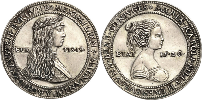 Habsburg
Maximilian I. 1493-1519 Schauguldiner 1511. Stempel von Ulrich Ursenth...