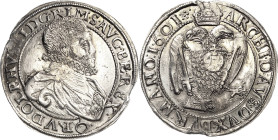 Habsburg
Rudolf II. 1576-1612 Taler 1601, Ring-Wien Voglhuber 106 Davenport 3002 Äußerst selten. Kl. Schrötlingsfehler am Rand, vorzüglich-prägefrisc...