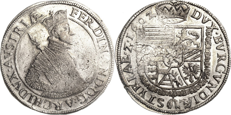 Habsburg
Ferdinand II. als Erzherzog 1592-1618-1637 Taler 1602, Graz Voglhuber ...