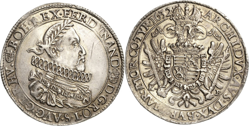 Habsburg
Ferdinand II. 1619-1637 Taler 1632, KB-Kremnitz Voglhuber 142 Davenpor...