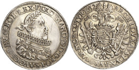 Habsburg
Ferdinand II. 1619-1637 Taler 1632, KB-Kremnitz Voglhuber 142 Davenport 3129 Herinek 575 Huszar 1179 Prachtvolles Exemplar. Avers kl. Kratze...