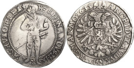 Habsburg
Ferdinand II. 1619-1637 Taler 1633, Hammer und Schlegel - Kuttenberg Voglhuber 143 Davenport 3143 Dietiker 722 (Mzz. 50) Herinek 520 Äußerst...