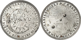 Habsburg
Karl VI. 1711-1740 Zinnmedaille mit Kupferstift 1711 (P.H. Müller) Auf die Kaiserwahl Karls VI. Sternenbild am Tag der Kaiserwahl / Ausschni...