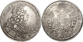 Habsburg
Karl VI. 1711-1740 Taler 1713, A-Augsburg Stempel von Ph. H. Müller. Brustbild Kaiser Karls VI. nach rechts / Stadtinitiale unter Doppeladle...