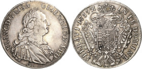 Habsburg
Franz I. 1745-1765 1/2 Taler 1755, HA-Hall Eypeltauer 635 M./T. 992 Sehr schön-vorzüglich