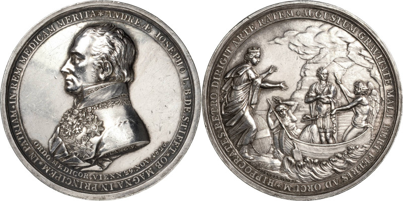 Kaiserreich Österreich
Franz I. 1804-1835 Silbermedaille 1826 (J. Lang/ Plenker...