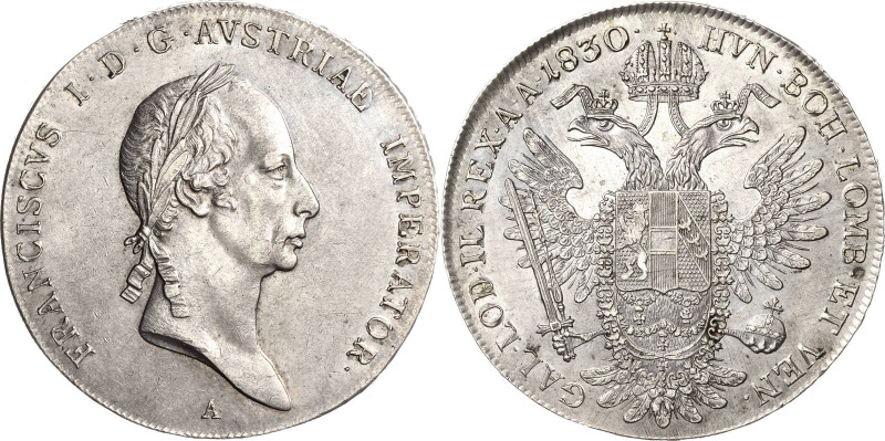 Kaiserreich Österreich
Franz I. 1804-1835 Taler 1830, A-Wien Jaeger 198 Davenpo...