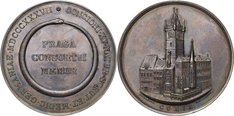 Medaillen
Prag Bronzemedaille 1837 (J. de Lerch) 15. Versammlung deutscher Natu...
