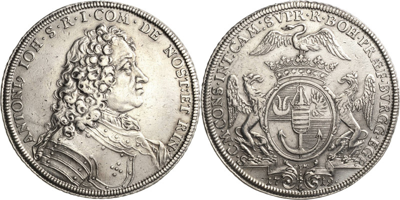 Österreichische Standesherren - Nostitz-Rieneck
Anton Johann 1683-1736 Taler 17...