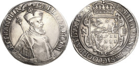 Siebenbürgen
Gabriel Bethlen 1613-1629 Taler 1629, NB-Nagybanya Resch 512 Davenport 4724 Sehr selten, besonders dieser Jahrgang. Leichte Prägeschwäch...