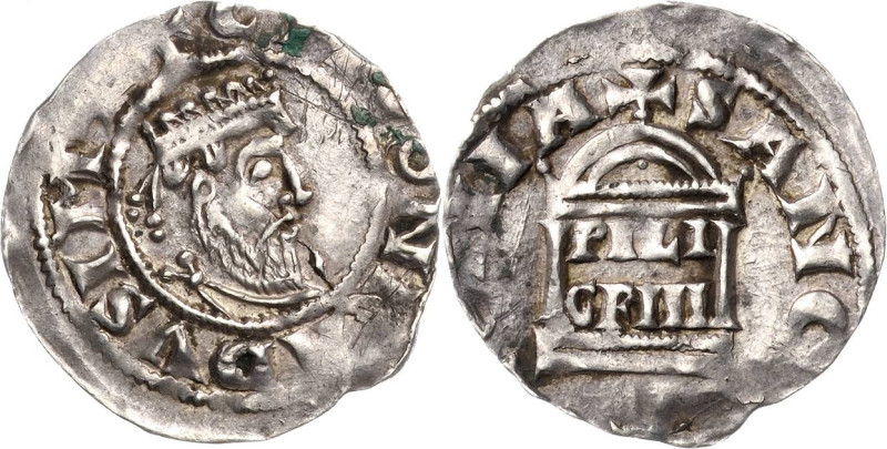 Köln
Pilgrim 1021-1036 und Kaiser Konrad II. 1024-1039 Pfennig Brustbild mit Di...