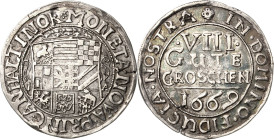 Anhalt-gemeinschaftlich nach der Teilung 1603
Johann Georg II., Viktor Amadeus, Wilhelm, Carl Wilhelm und Emanuel Lebrecht 1665-1699 VIII Gute Grosch...