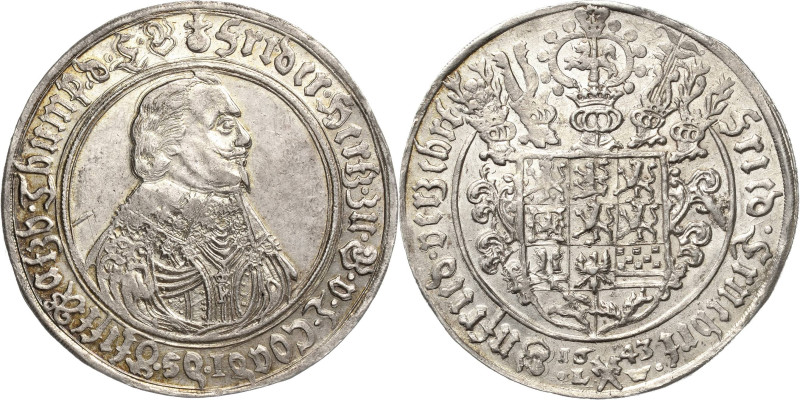 Braunschweig-Lüneburg-Celle
Friedrich von Celle 1636-1648 Taler 1643, LW-Claust...