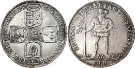 Braunschweig-Calenberg-Hannover
Georg I. 1714-1727 Taler 1725, EPH-Zellerfeld Wilder Mann Welter 2231 Davenport 2077 Smith 29 Kl. Henkelspur, leicht ...