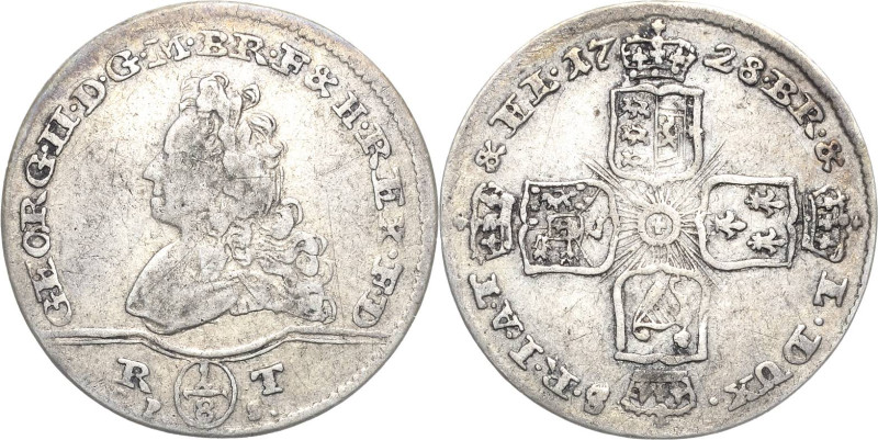 Braunschweig-Calenberg-Hannover
Georg II. 1727-1760 4 Mariengroschen 1728, CPS-...