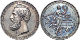 Bremen-Stadt
 Silbermedaille 1874 (F. Brehmer) Preismedaille der internationalen Landwirtschaftsausstellung. Kopf des preußischen Kronprinzen Friedri...