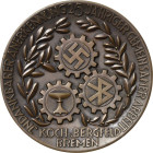 Bremen-Stadt
 Einseitige Bronzemedaille o.J. (graviert 1943). In dankbarer Anerkennung für 25-jährige gemeinsame Arbeit von der Firma Koch & Bergfeld...