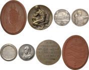 Chemnitz
 Kleine Sammlung von Medaillen und Abzeichen von Chemnitz (Karl-Marx-Stadt) ab 1850. Dabei Silbermedaille 1900 Bundeskegelfest, Silbermedail...