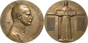 Darmstadt
 Bronzemedaille 1901 (Rudolf Bosselt) Dank der Künstlerkolonie Darmstadt an den Großherzog Ernst Ludwig von Hessen für die Schirmherrschaft...
