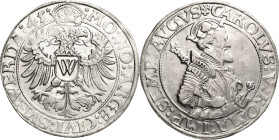 Donauwörth
 Taler 1545. Mit Titel und Porträt Karls V Gebhart 98 Schulten 756 Davenport 9170 Vorzüglich-prägefrisch/vorzüglich