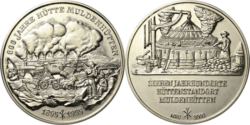 Freiberg
 Neusilbermedaille 2003 (Max Keller Prägewerk GmbH, Markneukirchen) 60...