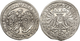Nürnberg
 Guldiner (60 Kreuzer) 1624, 3 Ähren-Hans Putzer Mit Titel Ferdinand II. Zwei Wappen in verzierten Kartuschen, darüber Engelskopf. Jahreszah...