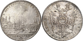 Nürnberg
 Taler 1768, SR-Scholz/Riedner Stadtansicht. Mit Titel Joseph II. Mit Laubrand Kellner 344 c Slg. Erlanger 760 Davenport 2494 Winz. Schrötli...