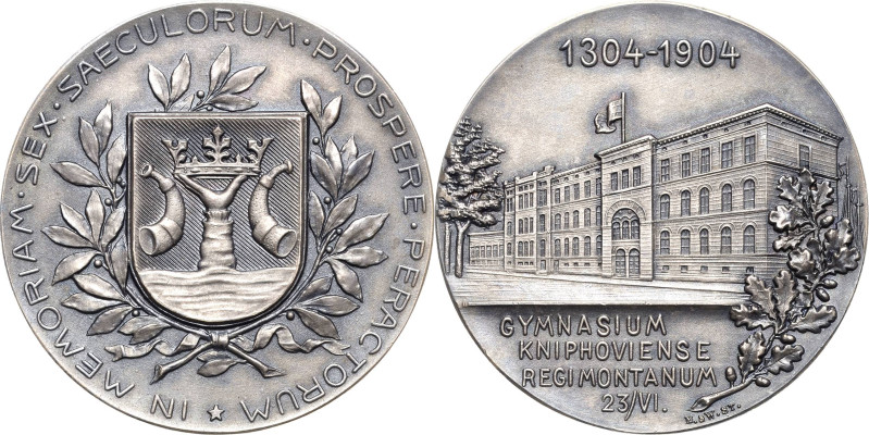 Ostpreußen
Königsberg Silbermedaille 1904 (Mayer & Wilhelm) 600 Jahre des Kneip...