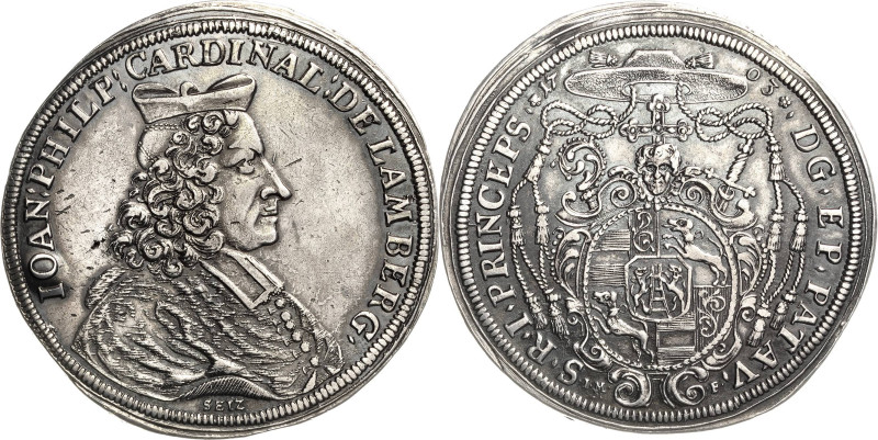 Passau
Johann Philipp Graf von Lamberg 1689-1712 Taler 1703, IMF-Regensburg Ste...