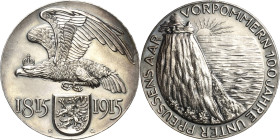 Pommern-Medaillen
 Silbermedaille 1915 (K. Goetz) 100-Jahrfeier der Zugehörigkeit Vorpommerns zu Preußen - herausgegeben vom Verein für Münzfreunde z...