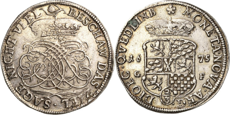 Quedlinburg-Abtei
Anna-Sophie Pfalzgräfin von Birkenfeld 1646-1680 2/3 Spruchta...